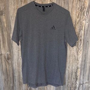 Aeroready Adidas Men's Grey Athletic Shirt